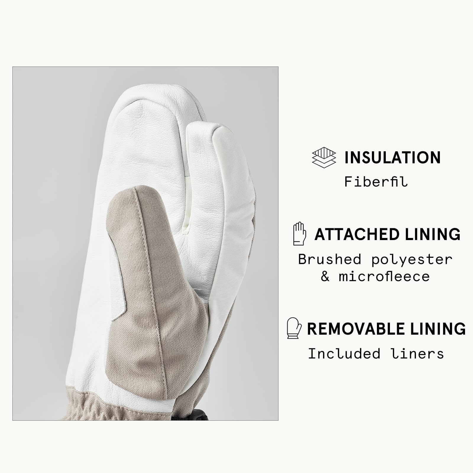 スキー・スノーボードアクセサリー HESTRA powder gauntlet 3finger Amazon.com : Hestra Unisex Powder Gauntlet 3-Finger Glove